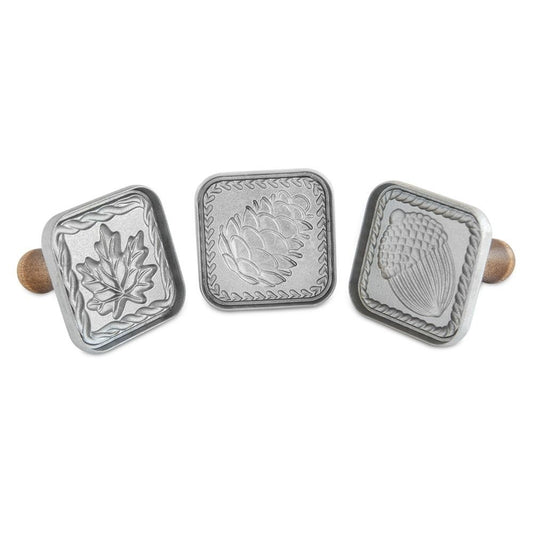 Nordic Ware Cookie Stamps | Fall Forest Springerle