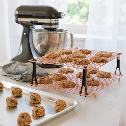  Nordic Ware Stackable Nonstick Cooling Rack Set