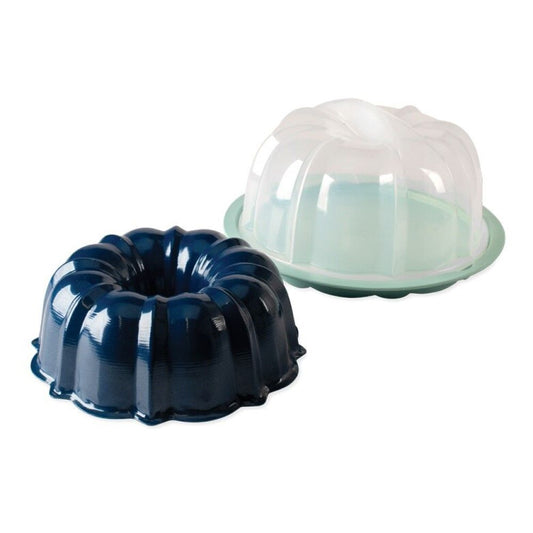  Nordic Ware Translucent Bundt Cake Keeper + Bundt Pan