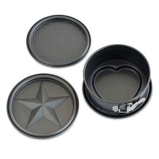  Nordic Ware 7” Springform With 3 Embossed Discs