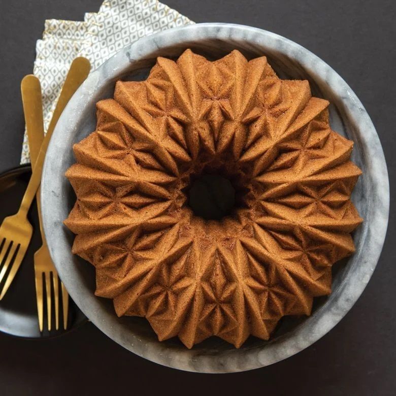  Nordic Ware Premier Gold Collector Bundt Set | 4-piece