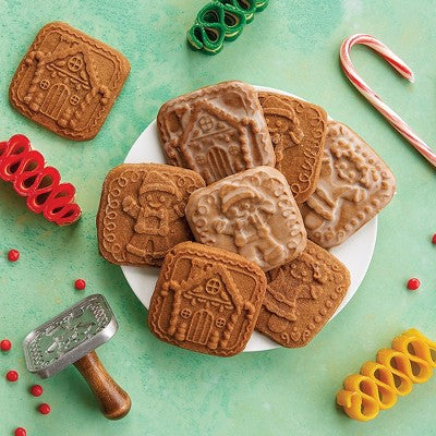  Nordic Ware Gingerbread Cookie Stamps