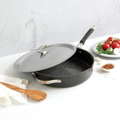  Nordic Ware Verde 12 Inch Ceramic Nonstick Skillet And Lid