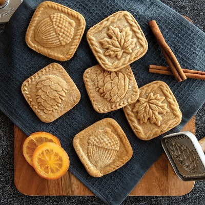  Nordic Ware Fall Forest Springerle Cookie Stamps