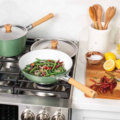  Nordic Ware Cardamom™ 10 Inch Ceramic Nonstick Wok