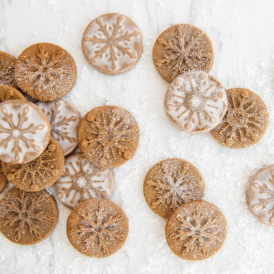  Nordic Ware Snowflake Cookie Stamps