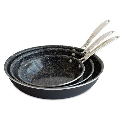  Nordic Ware Basalt 3 Piece Frying Pan Set