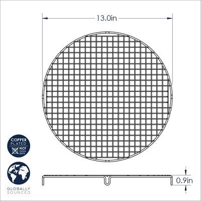  Nordic Ware Round Copper Cooling & Serving Grid