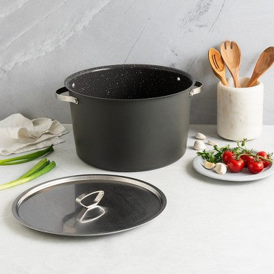  Nordic Ware Verde 16 Qt Stock Pot With Lid