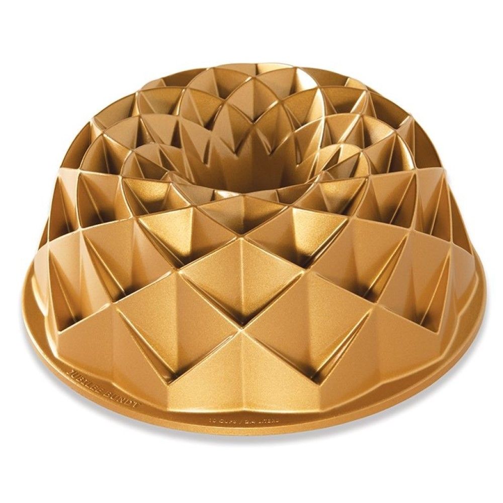  Nordic Ware Premier Gold Collector Bundt Set | 4-piece