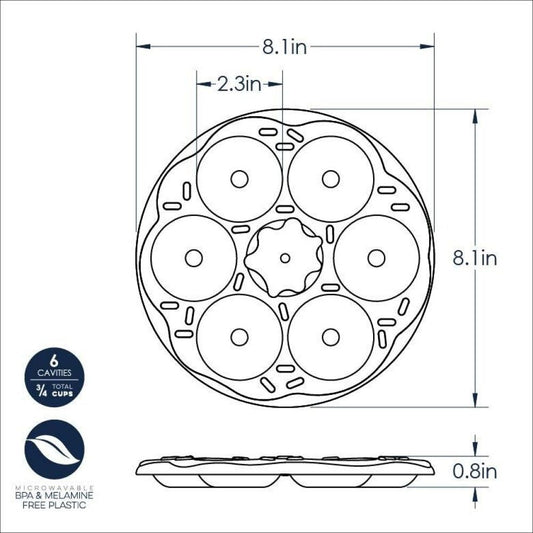  Nordic Ware Donut Bites Pan
