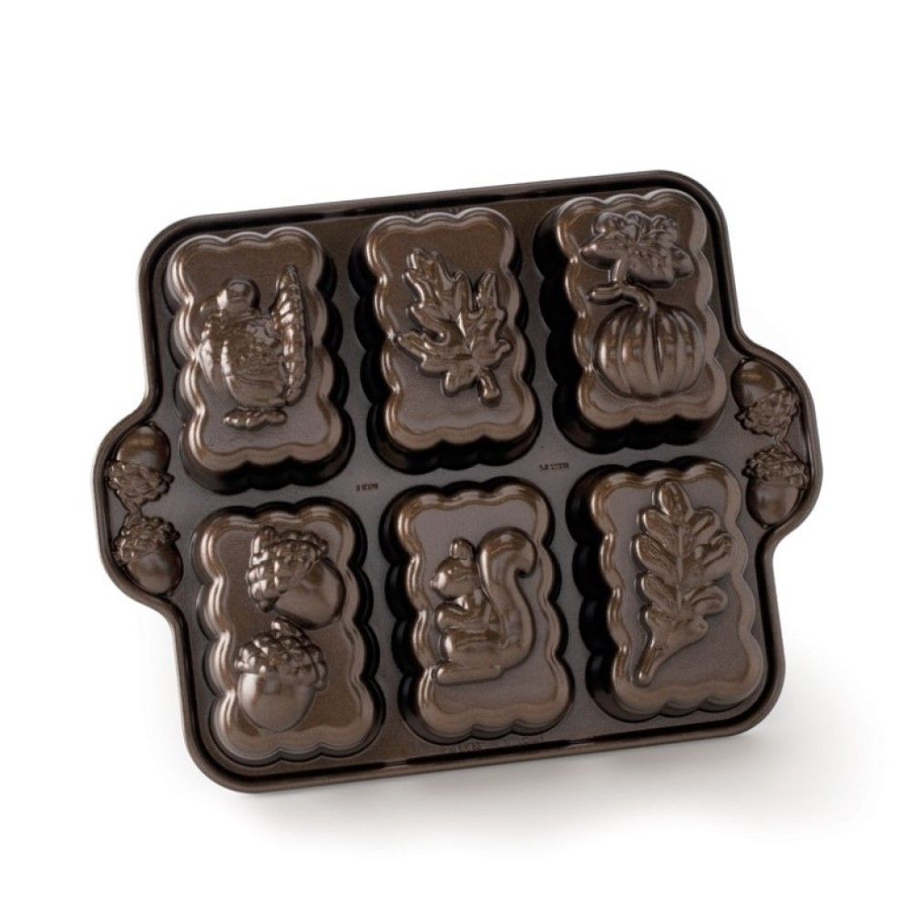  Nordic Ware Harvest Mini Loaf Pan